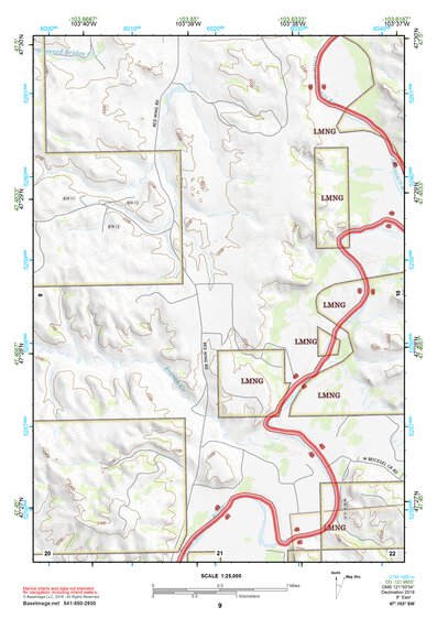47103SW Page 9 Grassy Butte Topo Preview 1