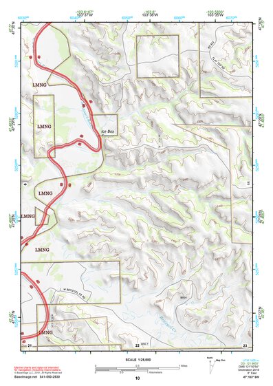 47103SW Page 10 Grassy Butte Topo Preview 1