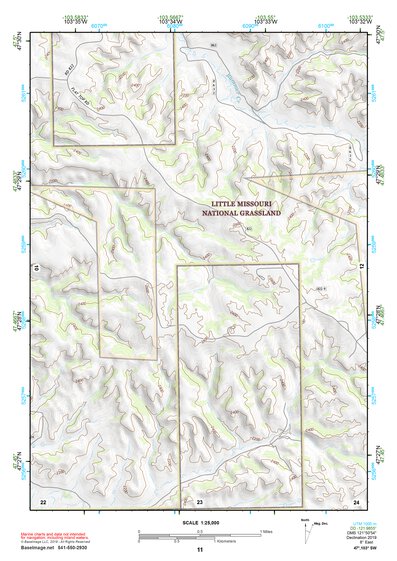 47103SW Page 11 Grassy Butte Topo Preview 1