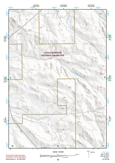 47103SW Page 14 Grassy Butte Topo Preview 1