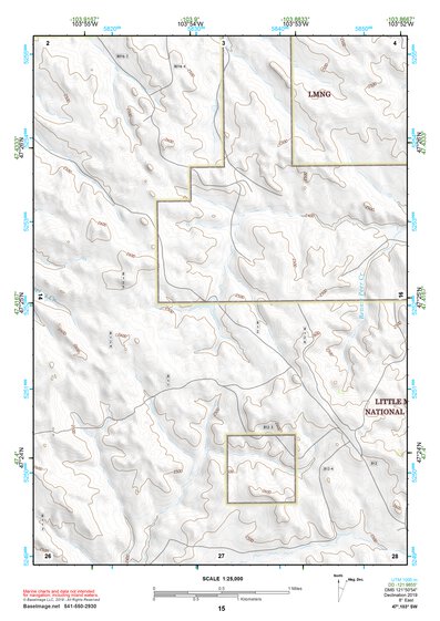 47103SW Page 15 Grassy Butte Topo Preview 1