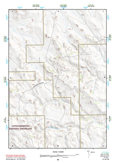 47103SW Page 18 Grassy Butte Topo Preview 1