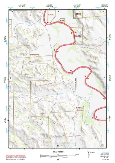 47103SW Page 21 Grassy Butte Topo Preview 1