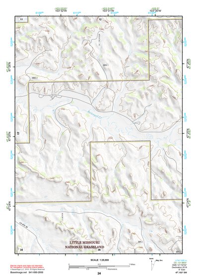 47103SW Page 24 Grassy Butte Topo Preview 1