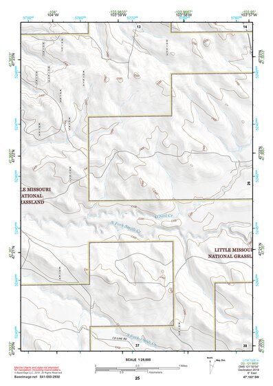 47103SW Page 25 Grassy Butte Topo Preview 1