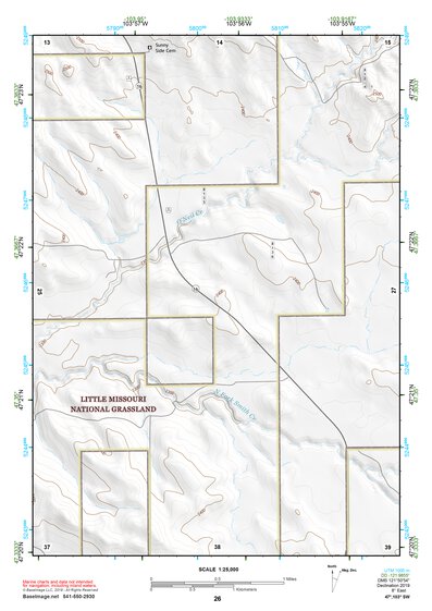 47103SW Page 26 Grassy Butte Topo Preview 1