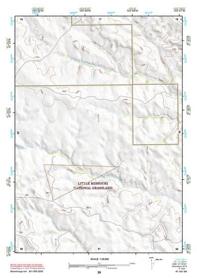 47103SW Page 29 Grassy Butte Topo Preview 1