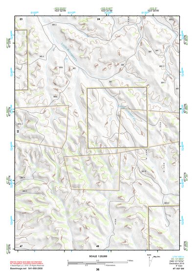 47103SW Page 36 Grassy Butte Topo Preview 1