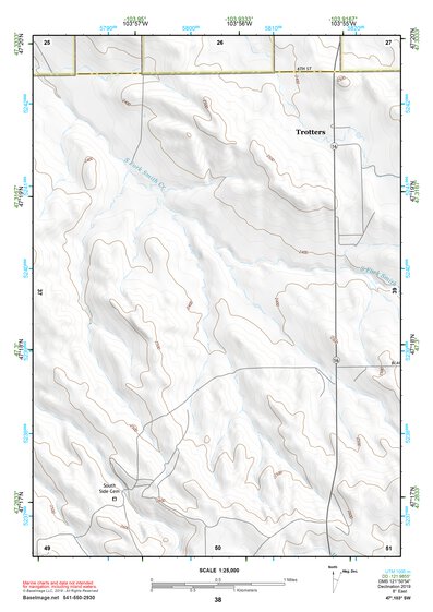 47103SW Page 38 Grassy Butte Topo Preview 1