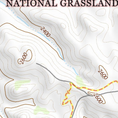47103SW Page 47 Grassy Butte Topo Preview 2