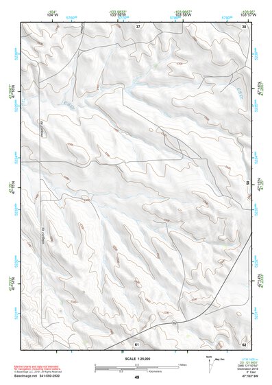 47103SW Page 49 Grassy Butte Topo Preview 1