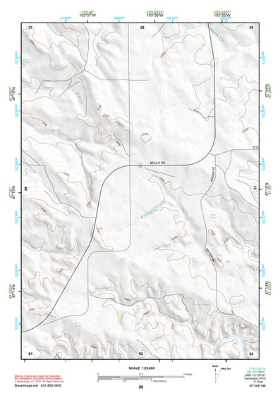 47103SW Page 50 Grassy Butte Topo Preview 1