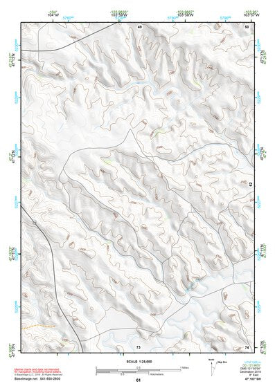 47103SW Page 61 Grassy Butte Topo Preview 1