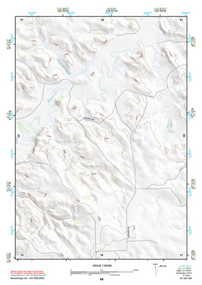 47103SW Page 64 Grassy Butte Topo Preview 1