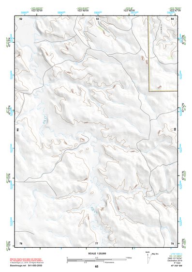 47103SW Page 65 Grassy Butte Topo Preview 1