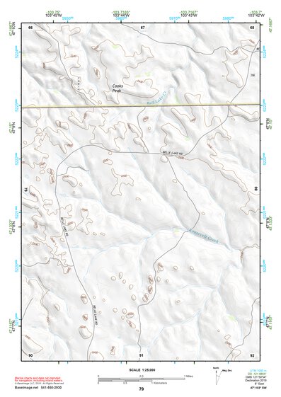 47103SW Page 79 Grassy Butte Topo Preview 1