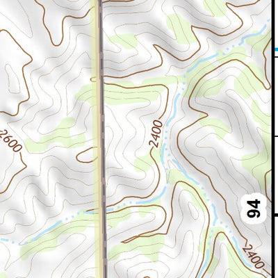 47103SW Page 93 Grassy Butte Topo Preview 3