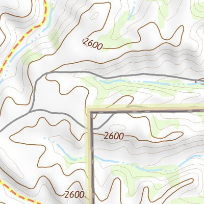 47103SW Page 94 Grassy Butte Topo Preview 2