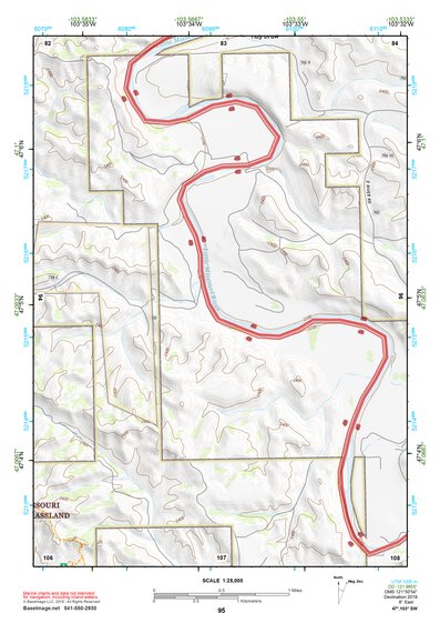 47103SW Page 95 Grassy Butte Topo Preview 1