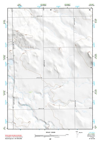47103SW Page 97 Grassy Butte Topo Preview 1