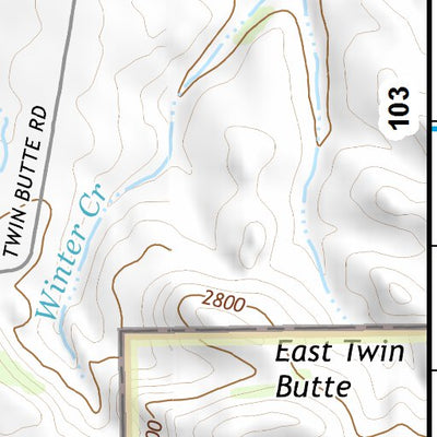 47103SW Page 102 Grassy Butte Topo Preview 3