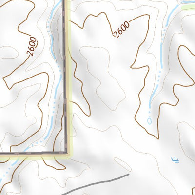 47103SW Page 103 Grassy Butte Topo Preview 2