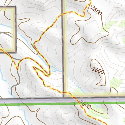 47103SW Page 107 Grassy Butte Topo Preview 2