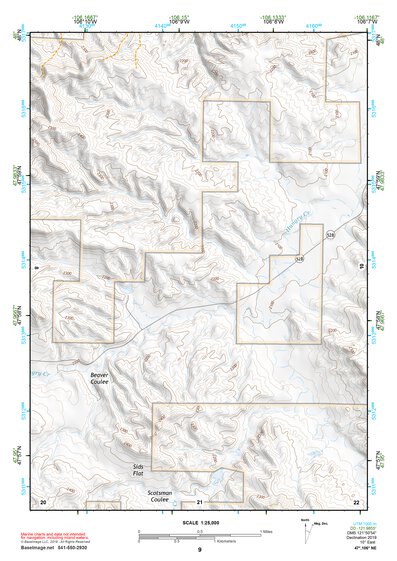 47106NE Page 9 Fort Peck Lake East Topo Preview 1