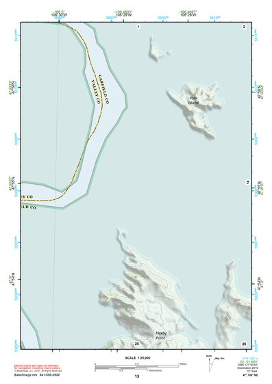 47106NE Page 13 Fort Peck Lake East Topo Preview 1
