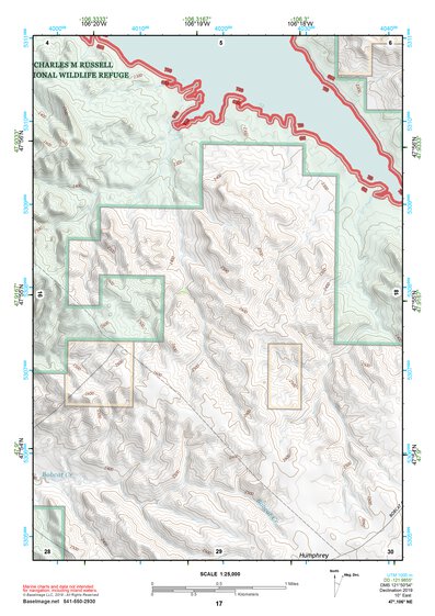 47106NE Page 17 Fort Peck Lake East Topo Preview 1