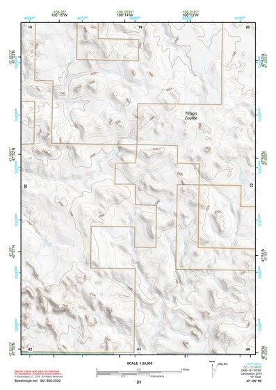 47106NE Page 31 Fort Peck Lake East Topo Preview 1