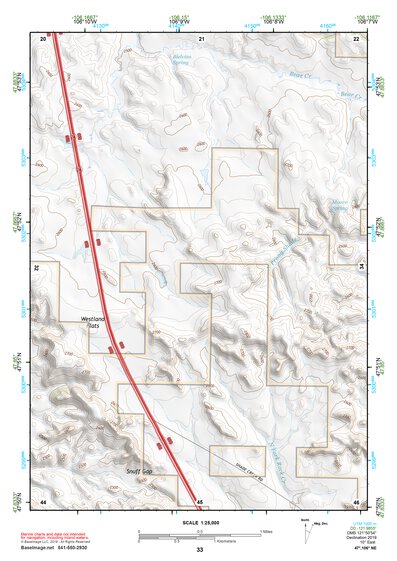 47106NE Page 33 Fort Peck Lake East Topo Preview 1