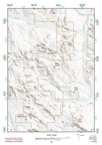 47106NE Page 34 Fort Peck Lake East Topo Preview 1