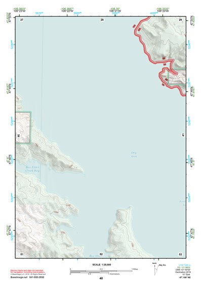 47106NE Page 40 Fort Peck Lake East Topo Preview 1