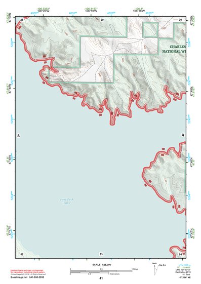 47106NE Page 41 Fort Peck Lake East Topo Preview 1