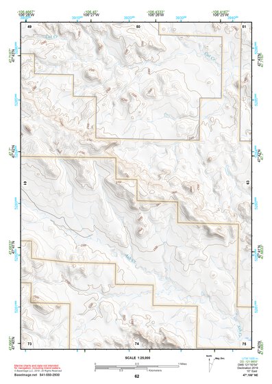 47106NE Page 62 Fort Peck Lake East Topo Preview 1