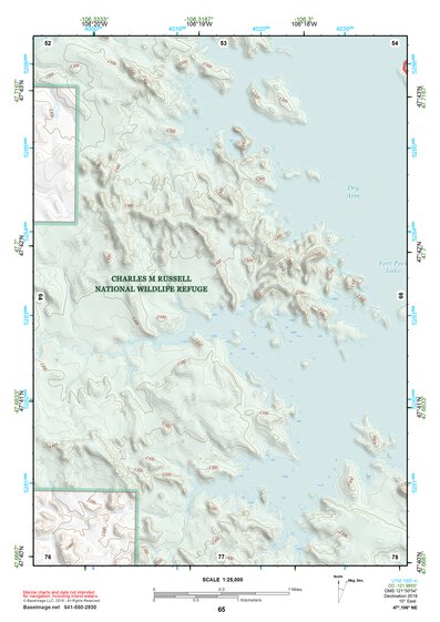 47106NE Page 65 Fort Peck Lake East Topo Preview 1