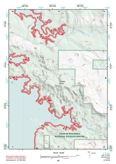 47106NE Page 67 Fort Peck Lake East Topo Preview 1