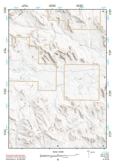 47106NE Page 73 Fort Peck Lake East Topo Preview 1