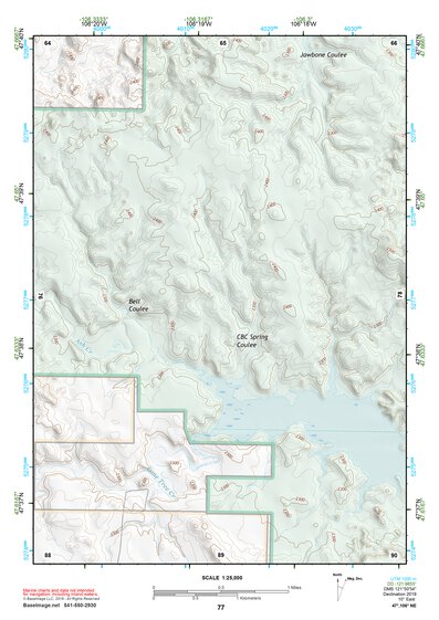47106NE Page 77 Fort Peck Lake East Topo Preview 1