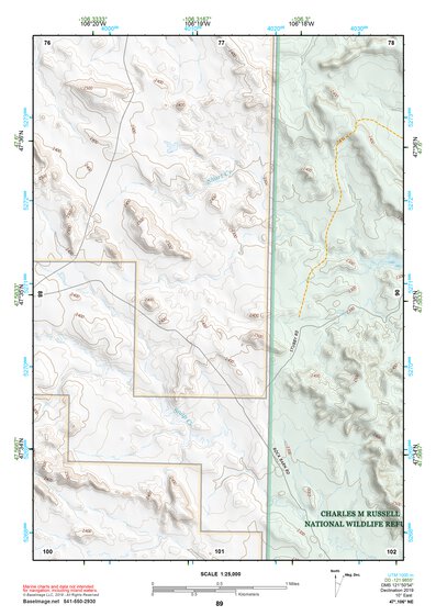 47106NE Page 89 Fort Peck Lake East Topo Preview 1