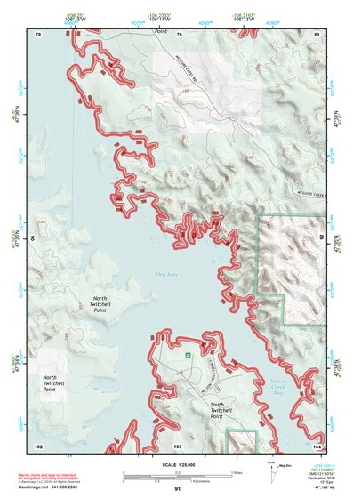 47106NE Page 91 Fort Peck Lake East Topo Preview 1