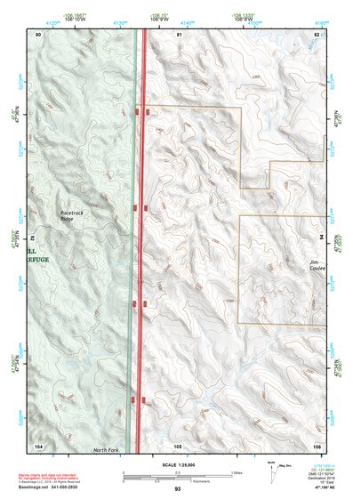 47106NE Page 93 Fort Peck Lake East Topo Preview 1