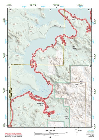 47106NE Page 102 Fort Peck Lake East Topo Preview 1