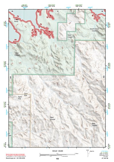 47106NE Page 103 Fort Peck Lake East Topo Preview 1