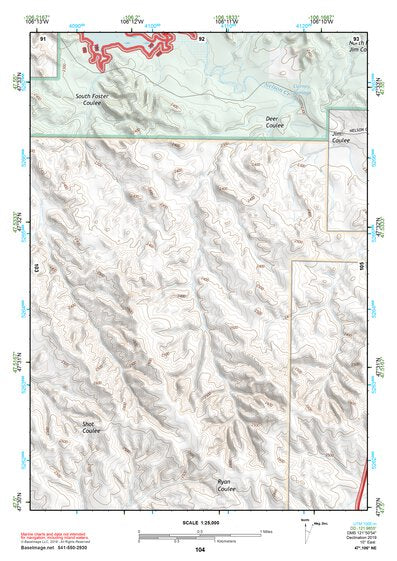 47106NE Page 104 Fort Peck Lake East Topo Preview 1