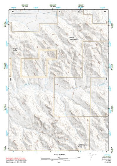 47106NE Page 107 Fort Peck Lake East Topo Preview 1