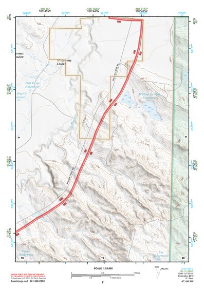 47106NW Page 7 Fort Peck Lake East Topo Preview 1