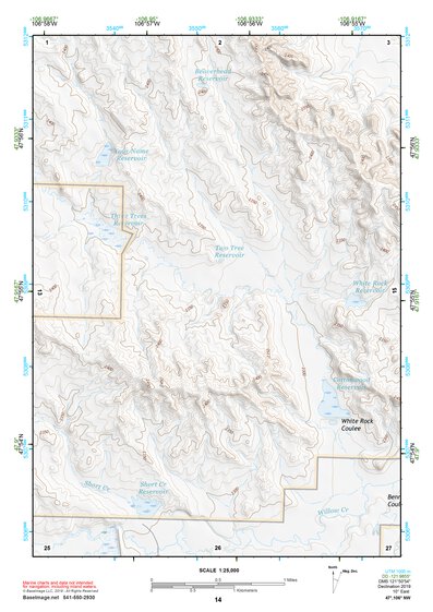 47106NW Page 14 Fort Peck Lake East Topo Preview 1