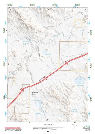 47106NW Page 16 Fort Peck Lake East Topo Preview 1